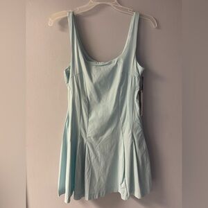 Haute Monde Soft Blue Tank Dress